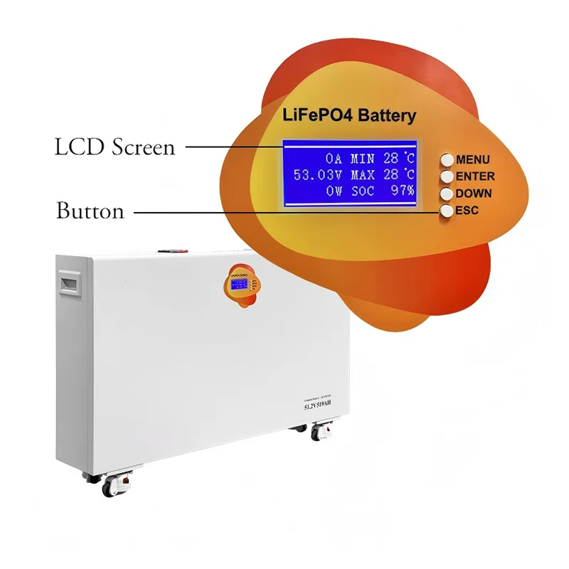 5kwh 10kwh 15kwh 20kwh LiFePO4 Güneş Lityum İyon Pil
