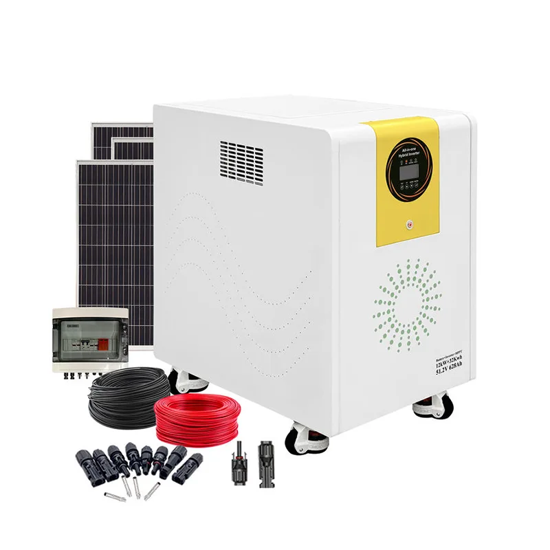 Şebekeden Bağımsız MPPT Ev Aletleri 12kw İnvertör 32kwh Pil